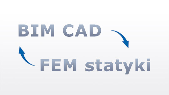 Wymiana BIM pomiędzy CAD i programami statycznymi FEM