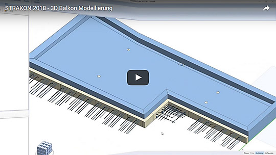 Wideo Modelowanie balkonów 3D (DE)