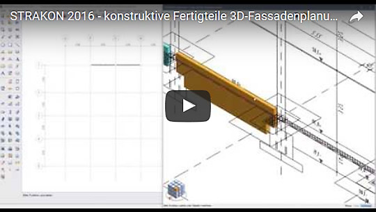 Wideo Prefabrykowane elementy konstrukcyjne i planowanie elewacji 3D (DE)